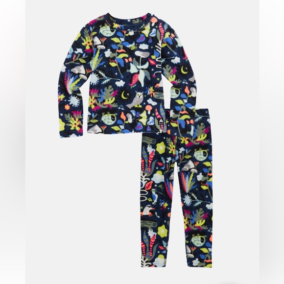 Toddlers' Burton Fleece Base Layer Set Moonlit Grove - Picture 1 of 4